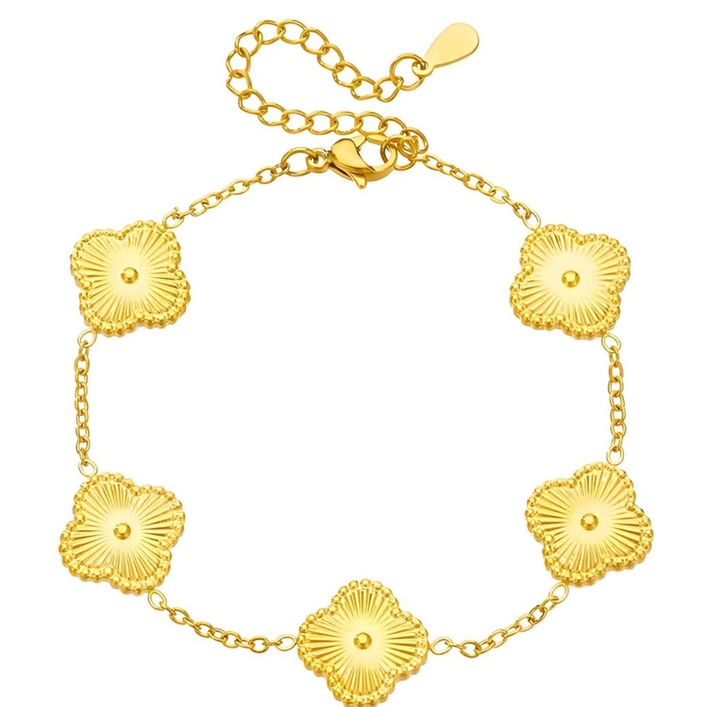 18K GOLD PLATED STAINLESS STEEL BRACELET, INTENSITY